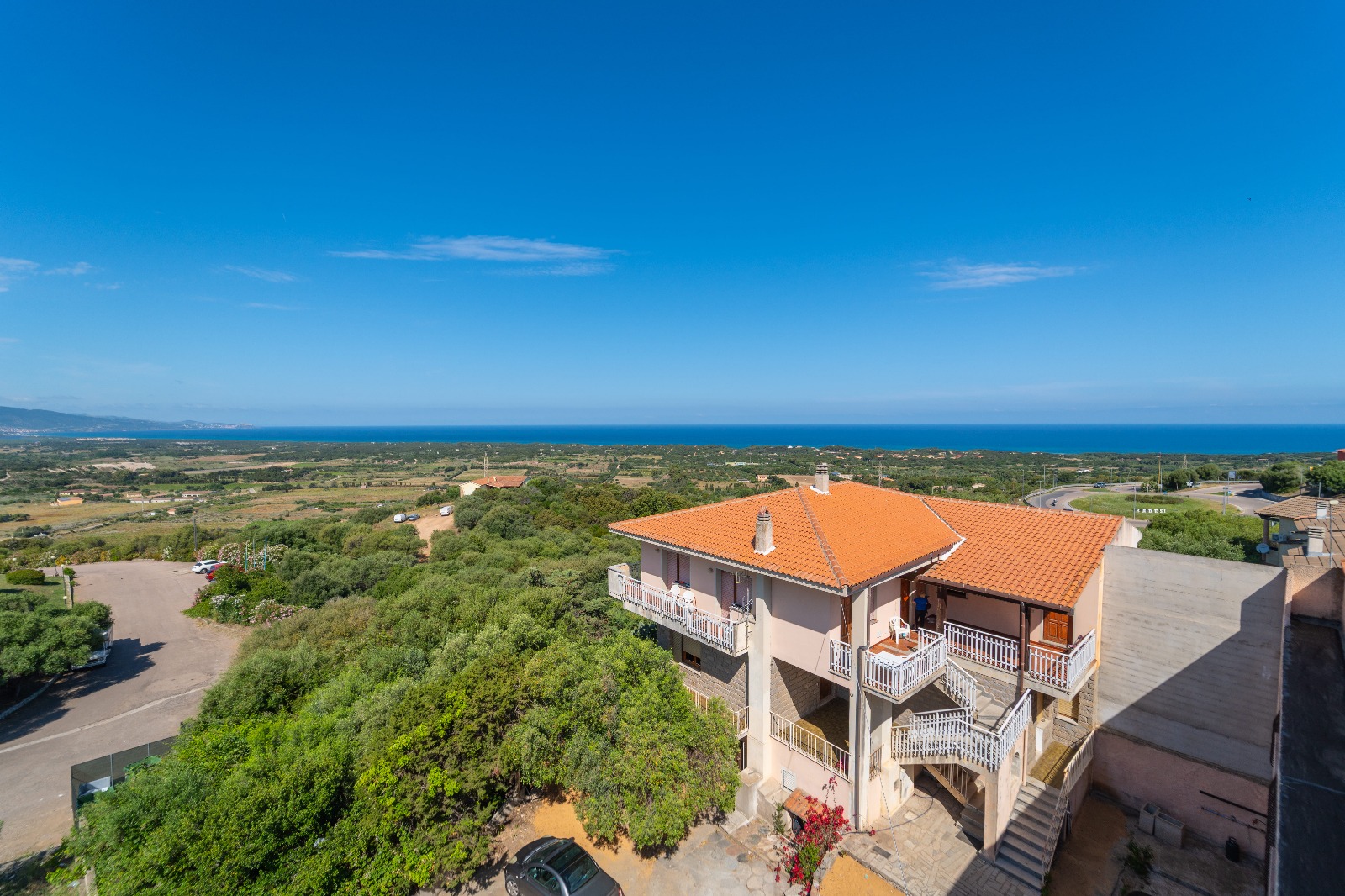 Aerial Hotel View